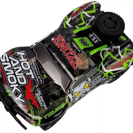 Nuotoliniu būdu valdomas bekelės automobilis 1:18 9301-1E žalias