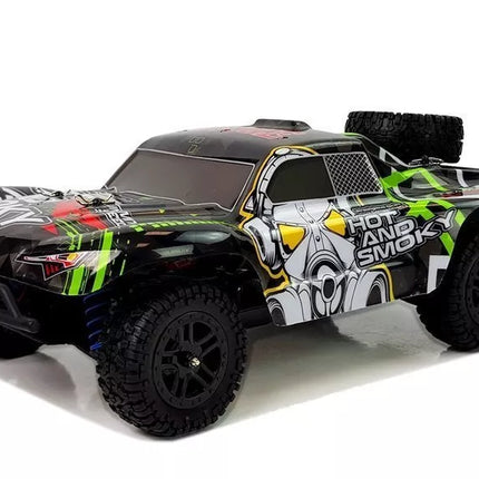 Nuotoliniu būdu valdomas bekelės automobilis 1:18 9301-1E žalias