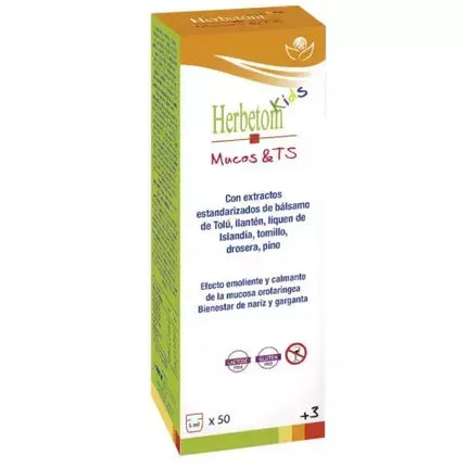 Bioserum Herbetom Kids Gleivės ir kosulys 250ml