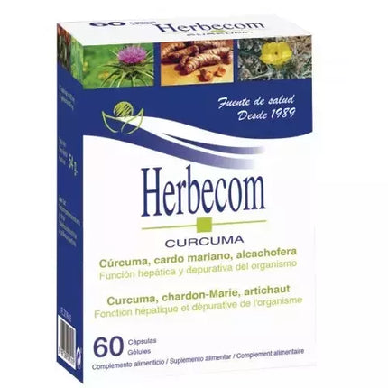 Bioserum Herbecom Ciberžolė 60 Kapsulių