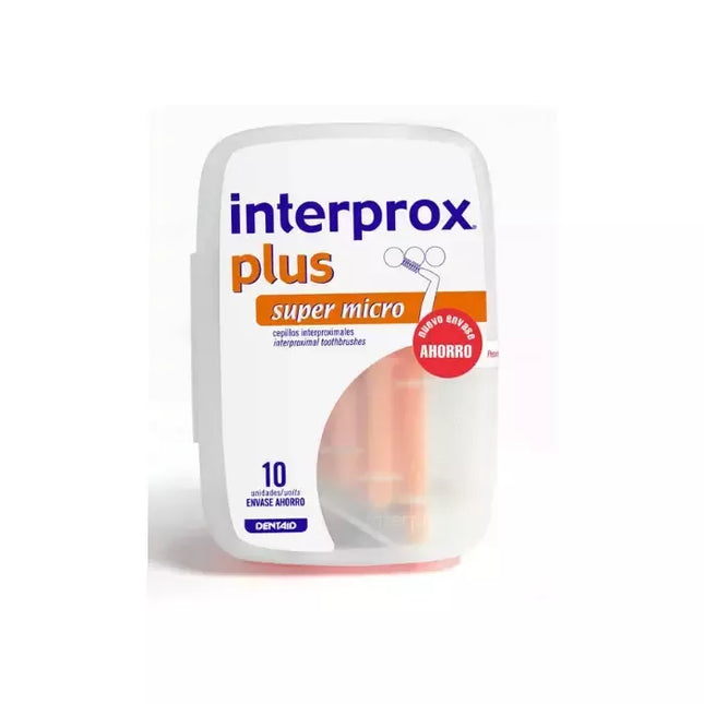 Interprox Plus Supermicro 10 Interproximal dantų šepetukai