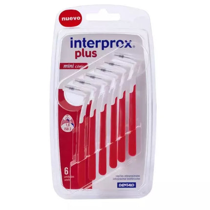Interprox Dental Interproximal Plus Mini Kūgio Formos 6 Vnt.
