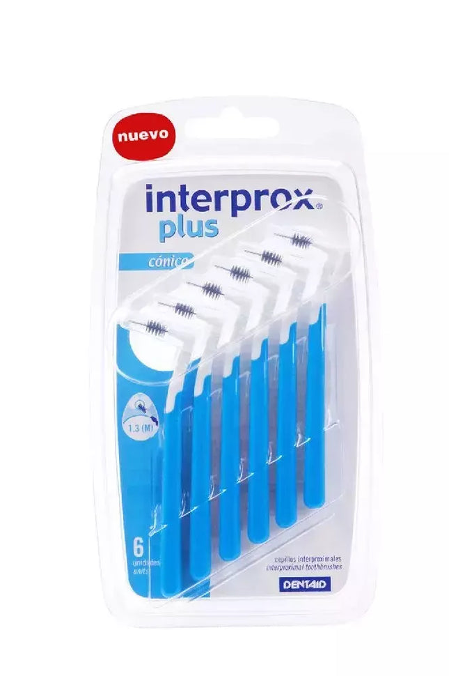 Interprox Plus Conico 6 Interproximalinių šepetėlių