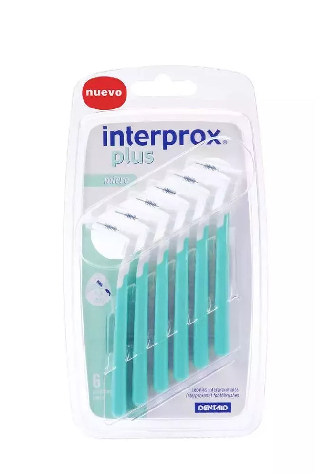 Interprox Plus Micro 6 tarpelinių dantų šepetėlių