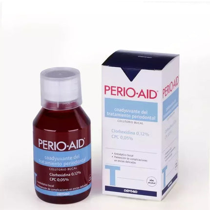 Perio Aid Bevaikis burnos skalavimo skystis, gydomasis, 150ml