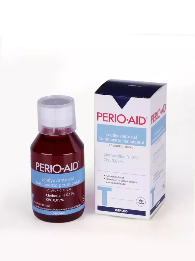 Perio Aid Bevaikis burnos skalavimo skystis, gydomasis, 150ml