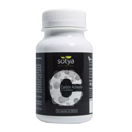 Sotya Aktyvuota Anglis Su Probiotiku 90 Kapsulių