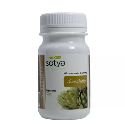 Sotya Artichoke 100 Tablets 500 Mg