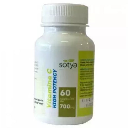 Sotya Vitamino C didelės stiprybės 60 kapsulių 700mg