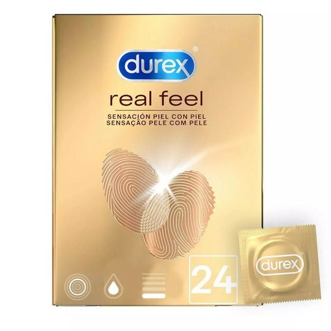 Durex Real Feel 24 Vnt.