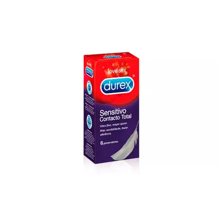 Durex Prezervatyvai Total Contact 6 vnt.
