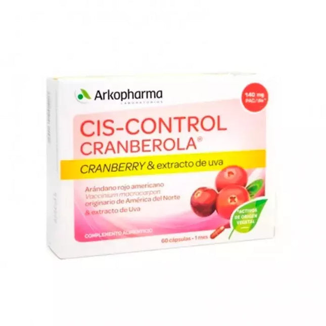 Arkopharma Cranberola Ciscontrol 60 kapsulių