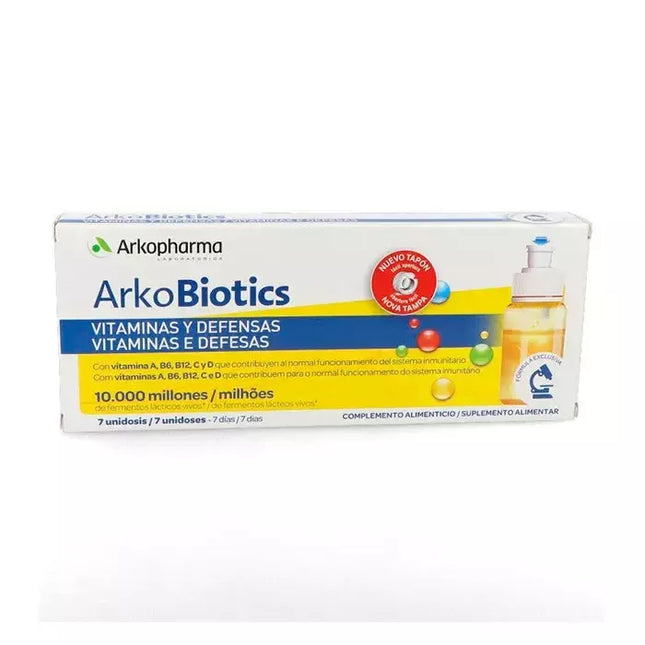Arkopharma Arkobiotics Vitaminai ir Imunitetas Suaugusiems 7 Dienos