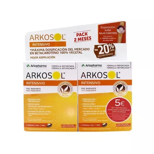 Arkosol Intensive 30 Perlos x 2 Vienetai