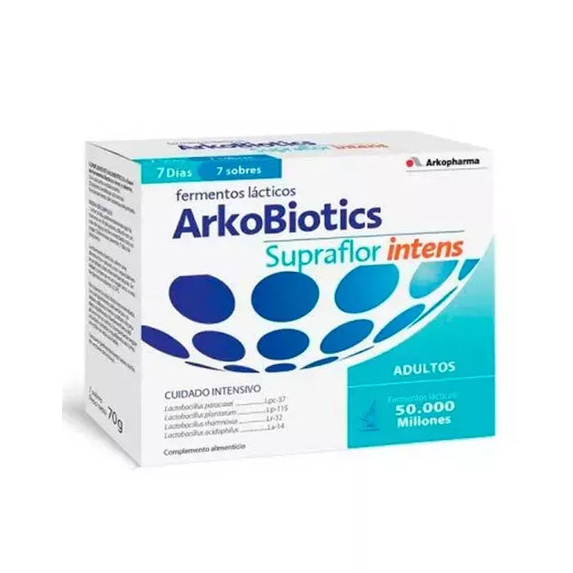 Arkopharma Arkobiotics Supraflor Intens Suaugusiems 7 Pakeliai