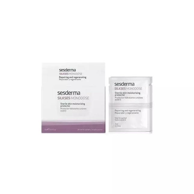 Sesderma Silkses Drėkinamasis odos apsauginis kremas 3ml X 20 vienkartinių dozių