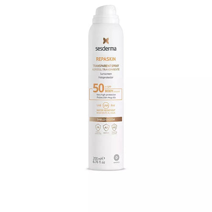 Sesderma Repaskin Purškiamas kūno apsauginis kremas nuo saulės SPF 50