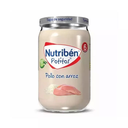 Nutribén Vištienos ir ryžių košė 235g