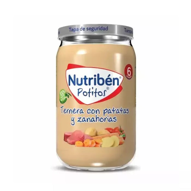 Nutribén Jautienos, bulvių ir morkų troškinys 235g