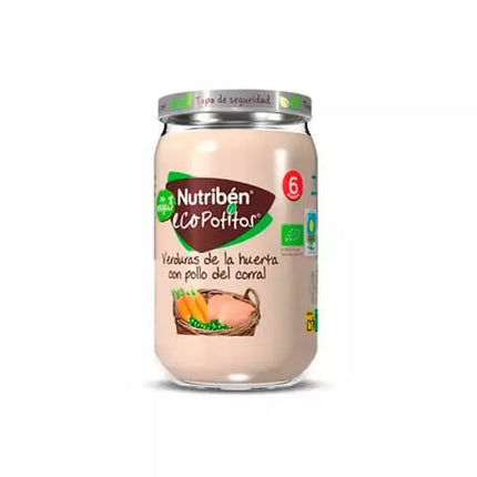 Nutribén Ecopotito Daržovės su vištiena 235g