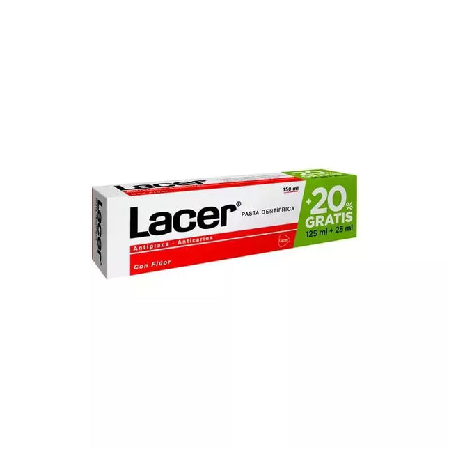 LACER Dantų pasta 125 25ml Nemokamai