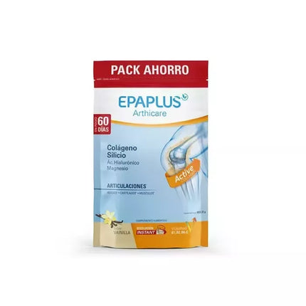 Epaplus Kolagenas Su Siliciu, Hialurono Rūgštimi Ir Magnio Vanilės Skonio Milteliai 668g