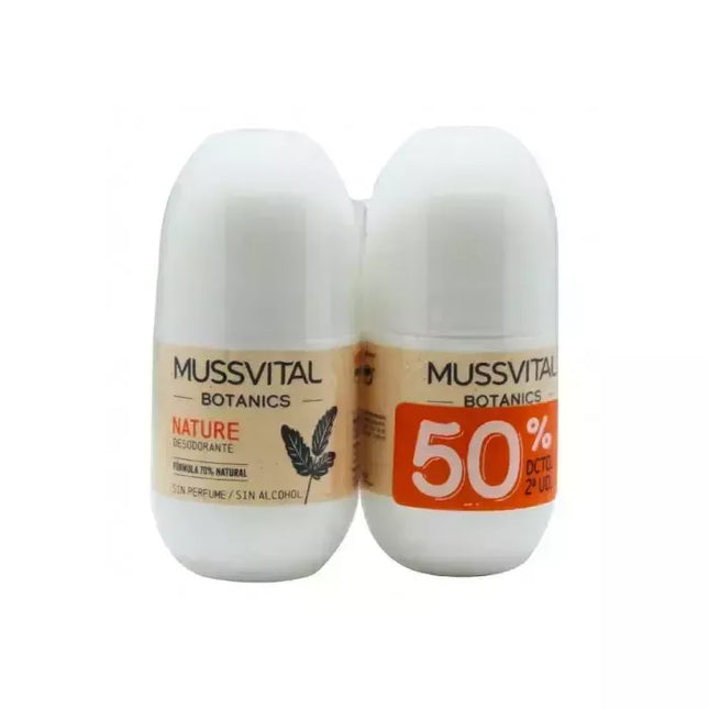 Mussvital Botanics Deo Nature 2 vnt. rinkinys 75ml
