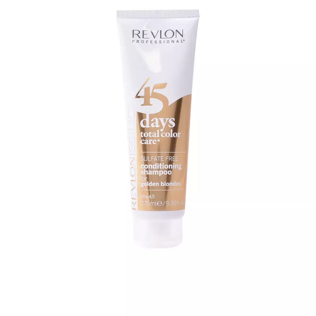 Revlon Revlonissimo 45 Dienų Kondicionuojantis Šampūnas „Auksinės blondinės“ 275ml