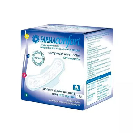 Farmaconfort Wings Night Pads 10 vnt.