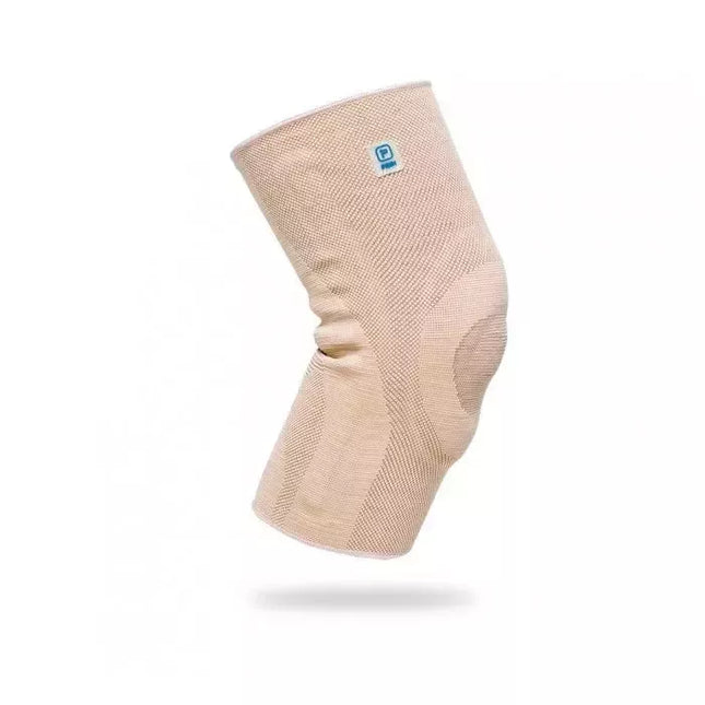 Elastinis kelio įtvaras su silikoniniu įklotu ir šoninėmis stabilizatoriomis S.S