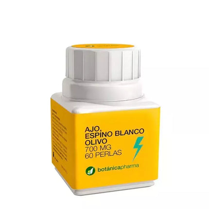 BotánicaPharma Gudobelis + Alyvaus Česnakas 60 Perlos