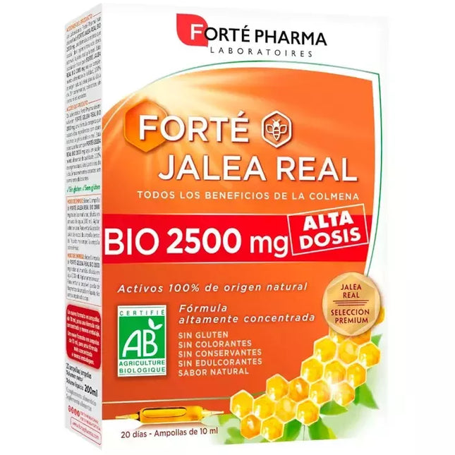 Forté Pharma Biologinis pienelis 2500mg 20 ampulių
