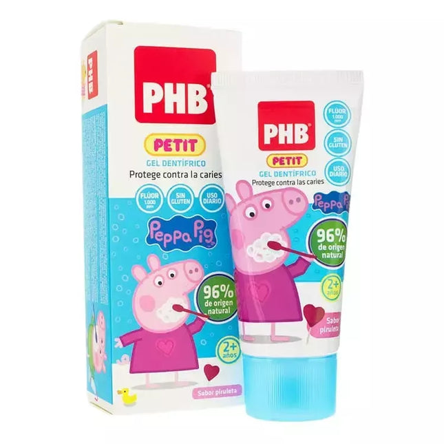 PHB Petit Peppa Pig dantų pasta gelis 50ml