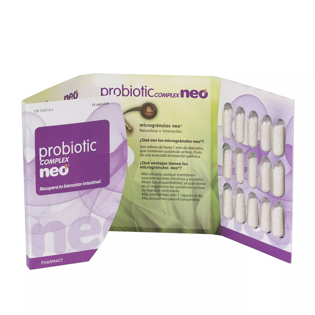 Neovital Neo Probiotikų kompleksas 15 kapsulių