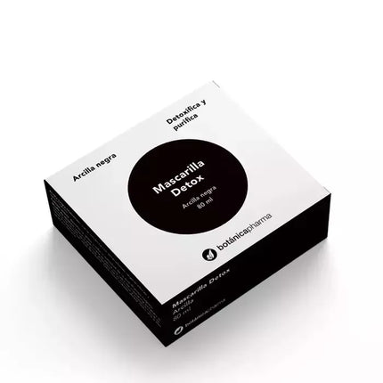 Botanicapharma Juodas molio detoksikuojamasis kaukė 80ml