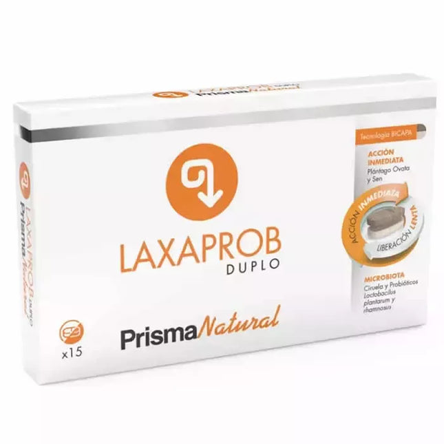 Prisma Natural Laxaprob 15 Dvigubo sluoksniu tabletes