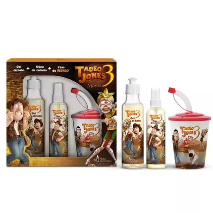 Cartoon Tadeo Jones Eau De Cologne Spray 150ml Rinkinys 3 Vienetai