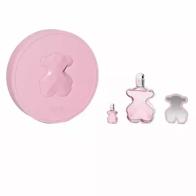 TOUS Love Me Eau De Parfum purškiklis 90ml rinkinys 3 vnt.