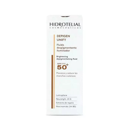 Hidrotelial Depigen Unify Depigmentuojantis fluidas 50ml