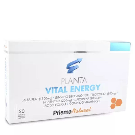 Prisma Nat Plantavital - Energija 20 ampulių 10ml