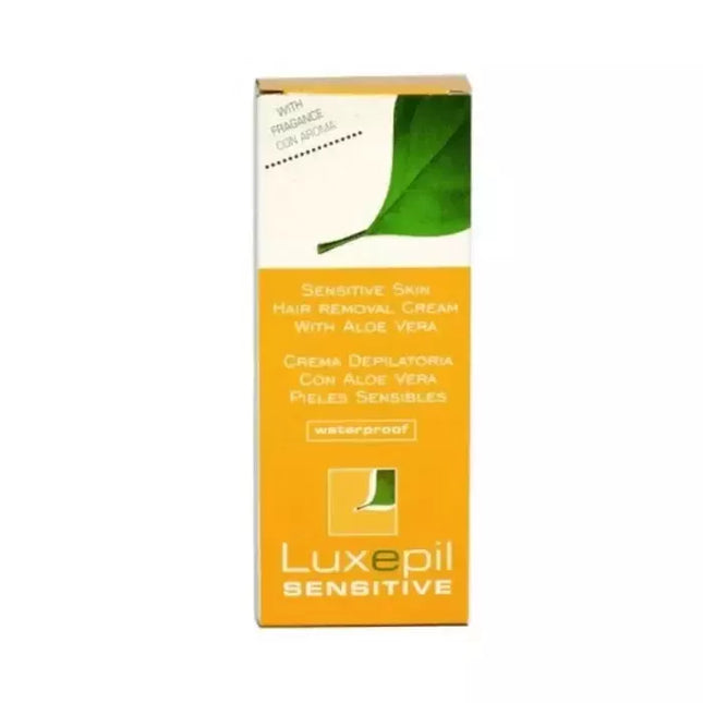 Luxepil Sensitive Classic depiliacinis kremas + mentelė 150ml