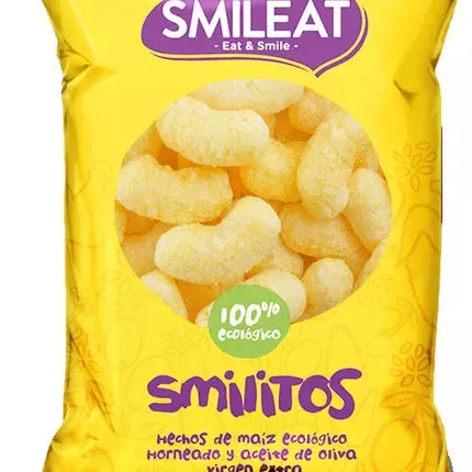 Ekologiški kukurūzų užkandžiai Smileat Smilitos 38g