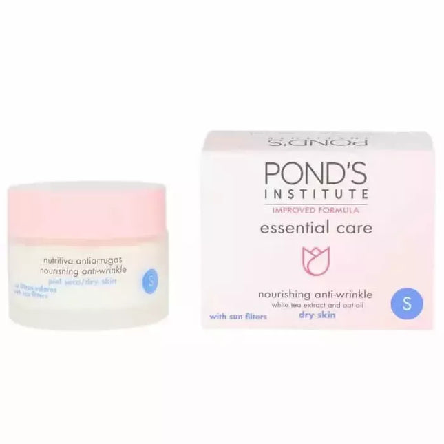 Pond&#39;s Essential Care Maitinamasis nuo raukšlėms skirtas sausai odai 50ml