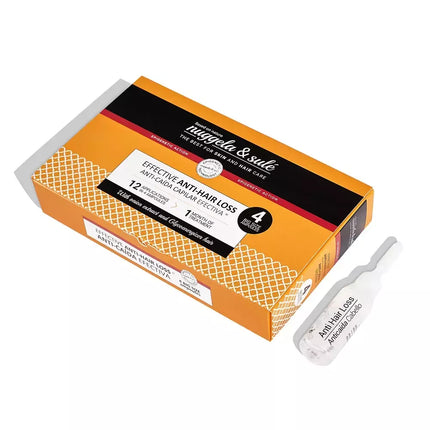 Nuggela & Sulé efektyvios ampulės nuo plaukų slinkimo, 4 vnt.