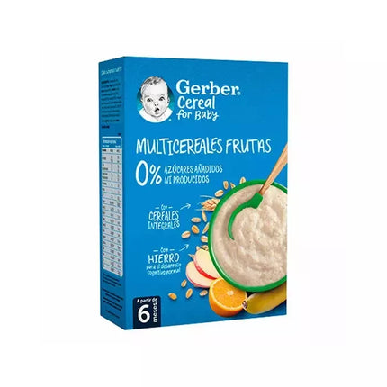 Gerber daugiavaisiai vaisių 0% 270g