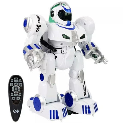 Interaktyvus nuotoliniu būdu valdomas robotas Šokantis Piršto Atspaudas K4