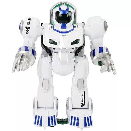 Interaktyvus nuotoliniu būdu valdomas robotas Šokantis Piršto Atspaudas K4