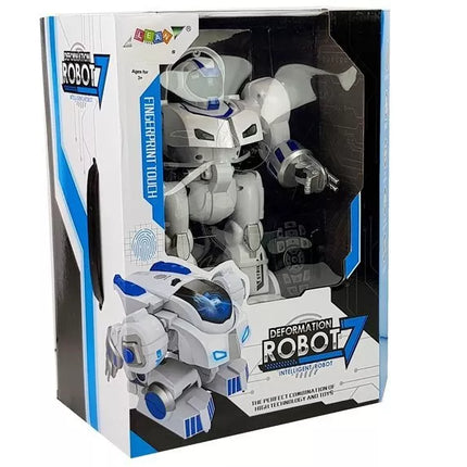 Interaktyvus nuotoliniu būdu valdomas robotas Šokantis Piršto Atspaudas K4