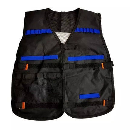 Kario komplektas "Commando" - kostiumas vaikui, šoviniai, akiniai, šalikas, liemenė