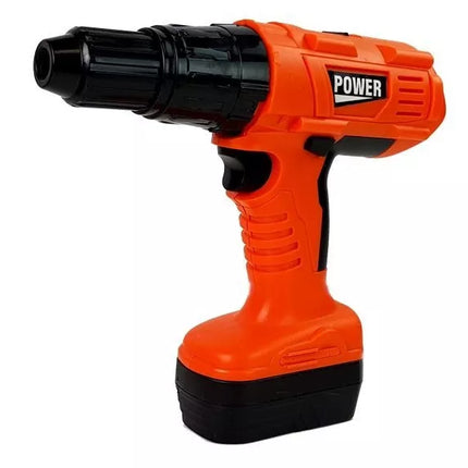 Rankų įrankių rinkinys krepšyje su akumuliatoriniu suktuvu